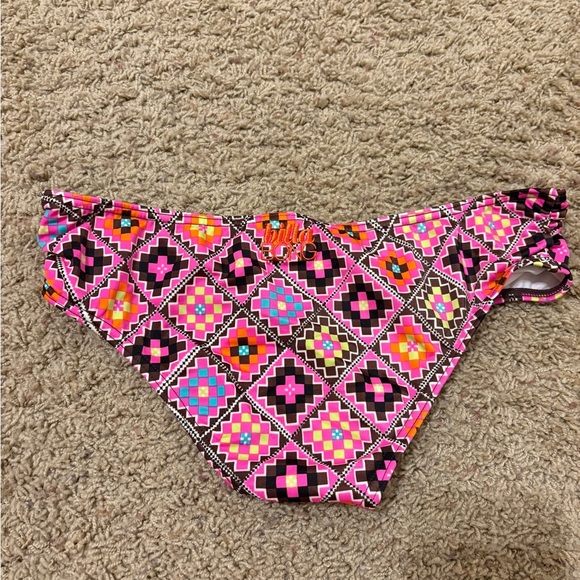 Billabong Multicolor Geometric Bikini Bottom - Picture 3 of 3